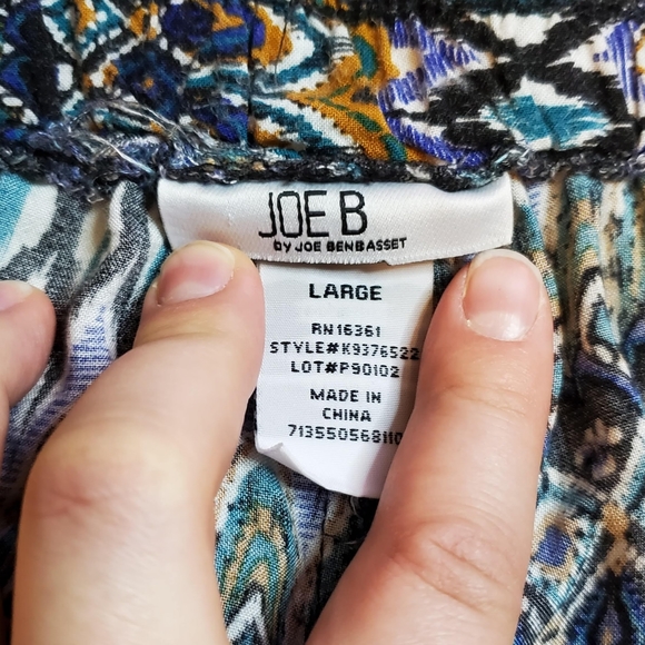 Joe B by Joe Benbasset Harem Pants size large - Picture 9 of 10